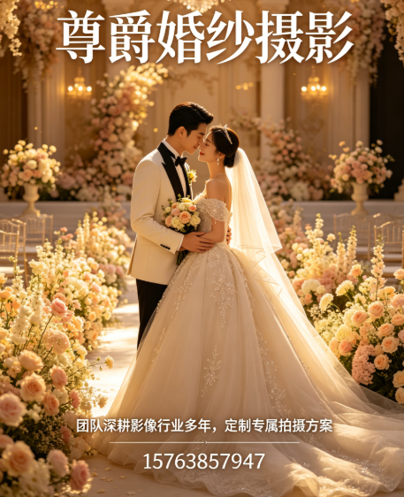 尊爵婚纱摄影青岛线上分站